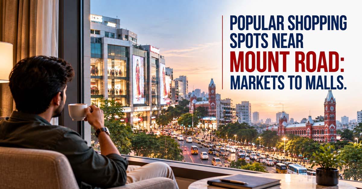 Popular Shopping Spots Near Mount Road: Markets to Malls